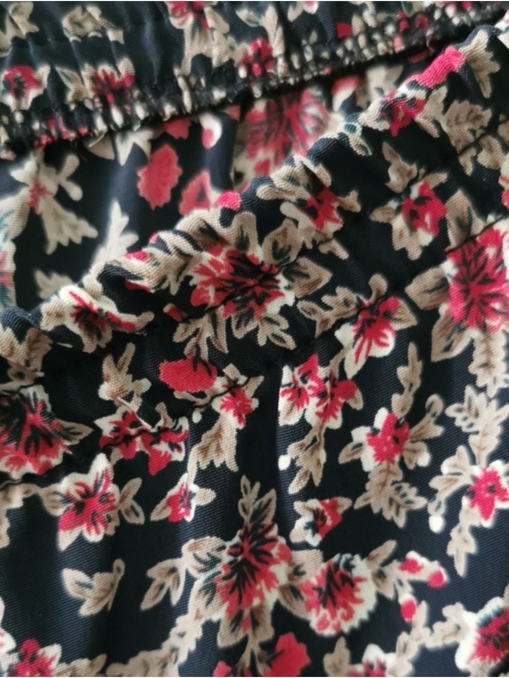Womens DitzyFloral Pleated Women’s Prairiecore Cottagecore Skirt. 16 - Picture 6 of 8